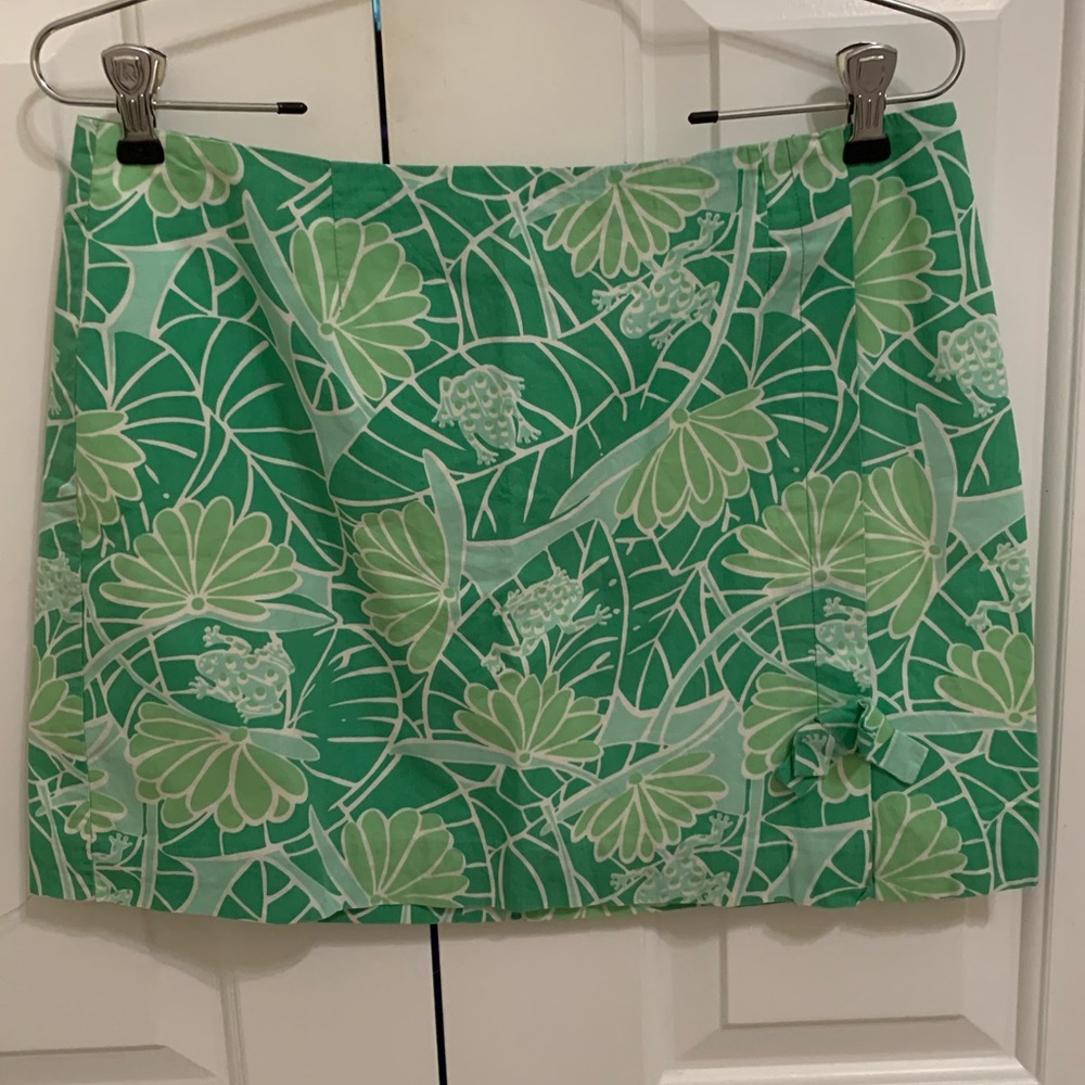 Vintage Lily Pulitzer Frog & Lily Pad Skirt!!